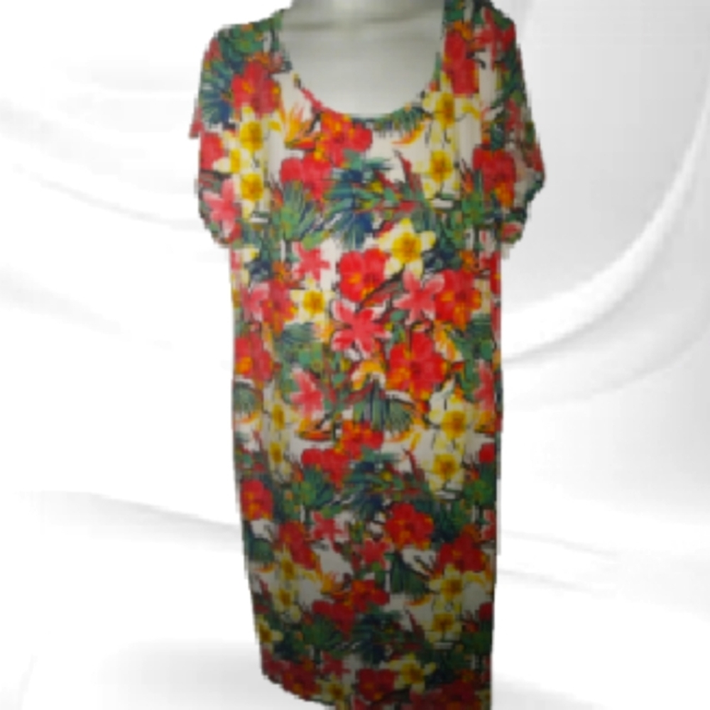 Absolutely ❤️ It Size 3X Midi Floral Dress.